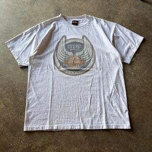 2008 harley 105 years graphic tee